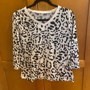 Cheetah printed shirt